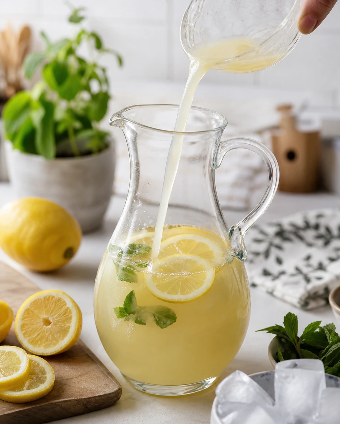Étape de préparation de Citronnade maison